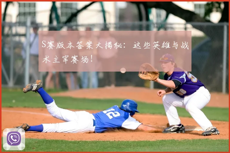 S赛版本答案大揭秘：这些英雄与战术主宰赛场！